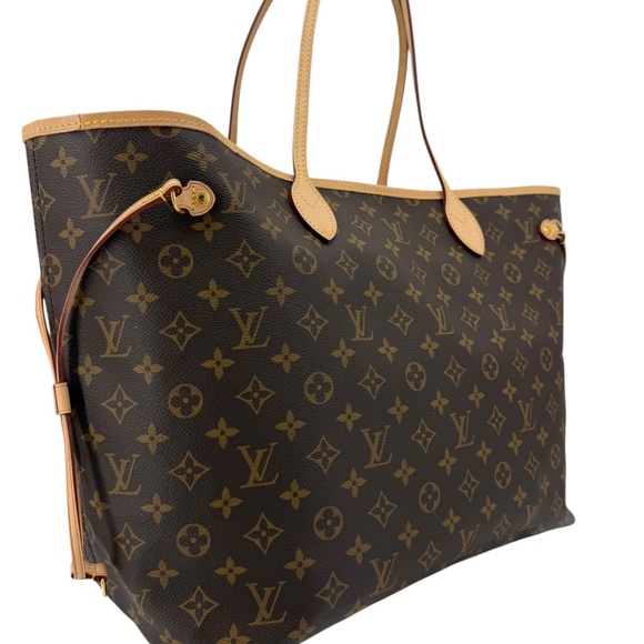 LOUIS VUITTON · Monogram Neverfull GM with Pivoine Interior - Picture 2 of 11